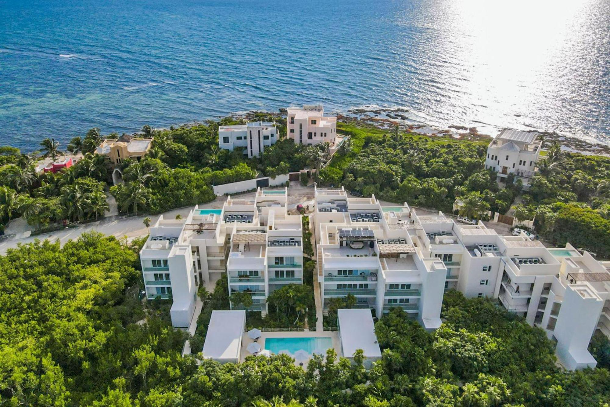 Santamar By Tao Beach Condos With Pool & Walk To Ocean Akumal Værelse billede